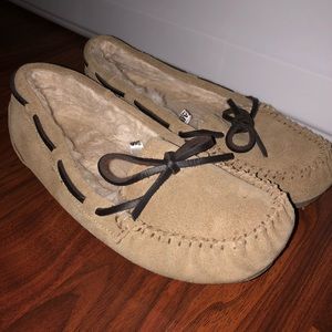 Tan Moccasins